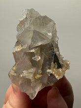 Load image into Gallery viewer, Isometric Fluorite & Scalenohedral Calcite Specimen | Pakistan Mineral Collector Display Piece