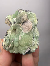 Load image into Gallery viewer, High-Grade Green Wavellite Collectors Specimen - Radiating Botryoidal Crystal Formation - Arkansas, USA