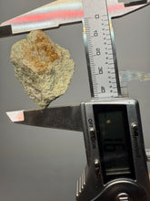 Load image into Gallery viewer, Hessonite Garnet Cluster on Matrix – Natural Collector Specimen from Pakistan | High-Grade Orange-Red Garnet Crystals