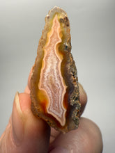 Load image into Gallery viewer, Polished Malawi Agate Half – High-Grade African Banded Agate Display Specimen