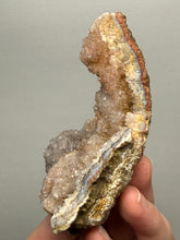 Load image into Gallery viewer, Natural Botryoidal Goethite on Druzy Amethyst Cluster | Collector Mineral Specimen | Morocco