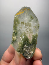 Load image into Gallery viewer, Chlorite-Included Faden Quartz Cluster (Green Phantom Quartz) | Pakistan Mineral Specimen
