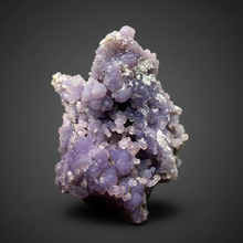 Load image into Gallery viewer, 1.9” Indonesian Grape Agate (Radial Spray Terminated Quartz) Display Specimen | Mamuju, West Sulawesi, Indonesia