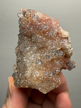 Load image into Gallery viewer, Natural Botryoidal Goethite on Druzy Amethyst Cluster | Collector Mineral Specimen | Morocco