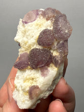 Load image into Gallery viewer, Etched Botryoidal Lavender Fluorite on Quartz Matrix Collector Mineral Specimen — Hunan, China