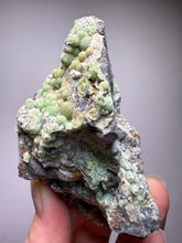 Load image into Gallery viewer, High-Grade Green Wavellite Collectors Specimen - Radiating Botryoidal Crystal Formation - Arkansas, USA