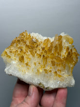 Load image into Gallery viewer, Golden Iron-Stained Himalayan Quartz Cluster | Pakistan | Collector Display Specimen