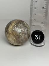 Load image into Gallery viewer, Sun and Moonstone Sphere