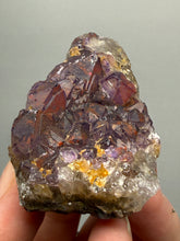 Load image into Gallery viewer, Premium Hematite-Phantom Deep Magenta Ametrine Cluster | Deccan Traps, India | Collector Mineral Specimen