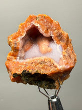 Load image into Gallery viewer, “Goblin Chalcedony” Pink and Red Druzy Botryoidal Stalactites — Tichka Massif, High Atlas, Morocco