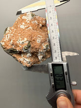 Load image into Gallery viewer, Peach Druzy Heulandite on Matrix – India | Rare Peach Crystal Mineral Specimen for Collectors & Display