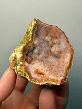 Load image into Gallery viewer, “Goblin Chalcedony” Pink & Orange Druzy Botryoidal Stalactites — Tichka Massif, High Atlas, Morocco