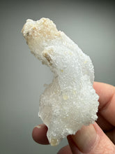 Load image into Gallery viewer, RARE COMBO Moroccan Ram’s Horn Selenite (Gypsum) with Yellow Botryoidal Fluorite Display Specimen