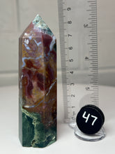 Load image into Gallery viewer, Candy Forest Jasper Obelisk Tower