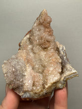 Load image into Gallery viewer, Natural Botryoidal Goethite on Druzy Amethyst Cluster | Collector Mineral Specimen | Morocco