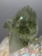Load image into Gallery viewer, Chlorite-Included Quartz Cluster (Green Phantom Quartz) | Pakistan Mineral Specimen