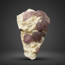 Load image into Gallery viewer, Etched Botryoidal Lavender Fluorite on Quartz Matrix Collector Mineral Specimen — Hunan, China
