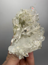 Load image into Gallery viewer, Chlorite-Included Quartz Cluster (Green Phantom Quartz) – Pakistan Mineral Specimen