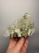 Load image into Gallery viewer, Chlorite-Included Quartz Cluster (Green Phantom Quartz) – Pakistan Mineral Specimen