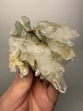 Load image into Gallery viewer, Chlorite-Included Quartz Cluster (Green Phantom Quartz) – Pakistan Mineral Specimen