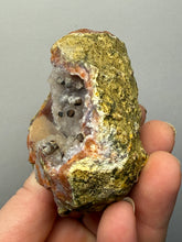 Load image into Gallery viewer, “Goblin Chalcedony” Pink & Orange Druzy Botryoidal Stalactites — Tichka Massif, High Atlas, Morocco