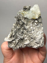 Load image into Gallery viewer, Premium Aquamarine with Mica on Matrix Collector Mineral Specimen – Nagar Valley, Pakistan