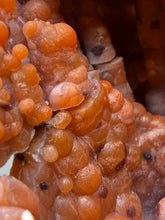 Load image into Gallery viewer, “Goblin Chalcedony” Pink & Orange Druzy Botryoidal Stalactites — Tichka Massif, High Atlas, Morocco