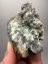 Load image into Gallery viewer, High-Grade Green Wavellite Collectors Specimen - Radiating Botryoidal Crystal Formation - Arkansas, USA