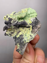 Load image into Gallery viewer, High-Grade Green Wavellite Collectors Specimen - Radiating Botryoidal Crystal Formation - Arkansas, USA