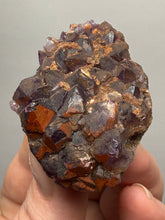 Load image into Gallery viewer, Premium Hematite-Phantom Deep Magenta Ametrine Cluster | Deccan Traps, India | Collector Mineral Specimen