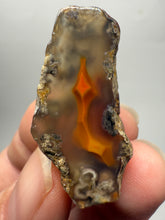 Load image into Gallery viewer, Polished Malawi Agate Half – High-Grade African Banded Agate Display Specimen