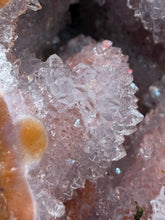 Load image into Gallery viewer, “Goblin Chalcedony” Pink & Orange Druzy Botryoidal Stalactites — Tichka Massif, High Atlas, Morocco
