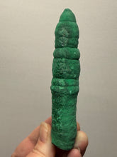 Load image into Gallery viewer, 4.6” High-Grade Malachite Stalactite “Cave” Formation | DR Congo | Mineral Collector Specimen