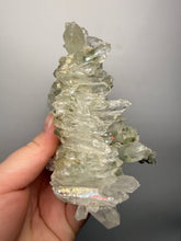 Load image into Gallery viewer, Chlorite-Included Quartz Cluster (Green Phantom Quartz) – Pakistan Mineral Specimen