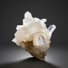 Load image into Gallery viewer, Himalayan Quartz Point Cluster on Matrix | Collector Mineral | India
