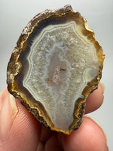 Load image into Gallery viewer, Polished Malawi Agate Half – High-Grade African Banded Agate Display Specimen