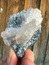 Load image into Gallery viewer, Pink Gem Heulandite on Clear Apophyllite and Clear Heulandite • Maharashtra, India