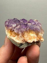 Load image into Gallery viewer, Premium Hematite-Phantom Deep Magenta Ametrine Cluster | Deccan Traps, India | Collector Mineral Specimen