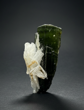 Load image into Gallery viewer, Green Cap Stak Nala Tourmaline with Cleavelandite – Haramosh Mountains, Pakistan | Thumbnail Specimen