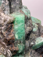 Load image into Gallery viewer, Emerald Variety Green Beryl on Matrix | Northern Bahia, Brazil | Collector Mineral Display Specimen