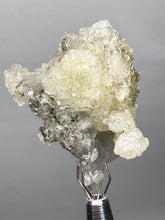 Load image into Gallery viewer, Druzy Apophyllite over Golden Calcite & Black Chalcedony Stalactites | Deccan Traps, Maharashtra, India
