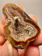 Load image into Gallery viewer, Polished Malawi Agate Half – High-Grade African Banded Agate Display Specimen