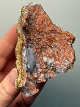 Load image into Gallery viewer, “Goblin Chalcedony” Pink & Orange Druzy Botryoidal Stalactites — Tichka Massif, High Atlas, Morocco