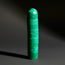 Load image into Gallery viewer, 4.2” High-Grade Malachite Stalactite Botryoidal “Cave” Formation | DR Congo | Mineral Collector Specimen