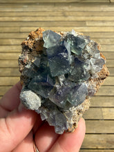 Load image into Gallery viewer, Rare Tenebrescent Color-Changing Cubic Fluorite | Hidden Forest Pocket — Diana Maria Mine, Frosterley, Weardale, County Durham, England