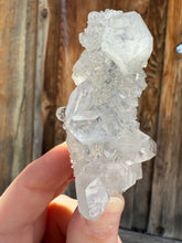 Load image into Gallery viewer, Clear Gem Apophyllite Encrusted Stalactite • Maharashtra, India