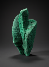 Load image into Gallery viewer, 6”+ Triple Malachite Stalactite — Botryoidal “Cave” Formation | DR Congo | Collector Mineral Specimen
