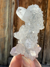 Load image into Gallery viewer, Clear Gem Apophyllite Encrusted Stalactite • Maharashtra, India