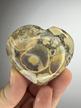 Load image into Gallery viewer, Cobra Jasper Puff Heart from India • High Grade