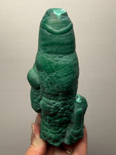 Load image into Gallery viewer, 5.9” High-Grade Malachite Stalactite “Cave” Formation | DR Congo | Mineral Collector Specimen